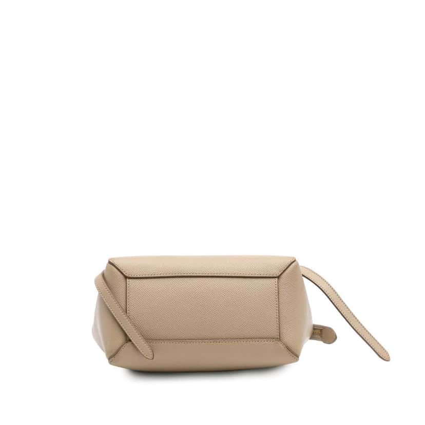 Celine Nano Grained Calfskin Belt Bag Brown Leather Good condition - Inside View