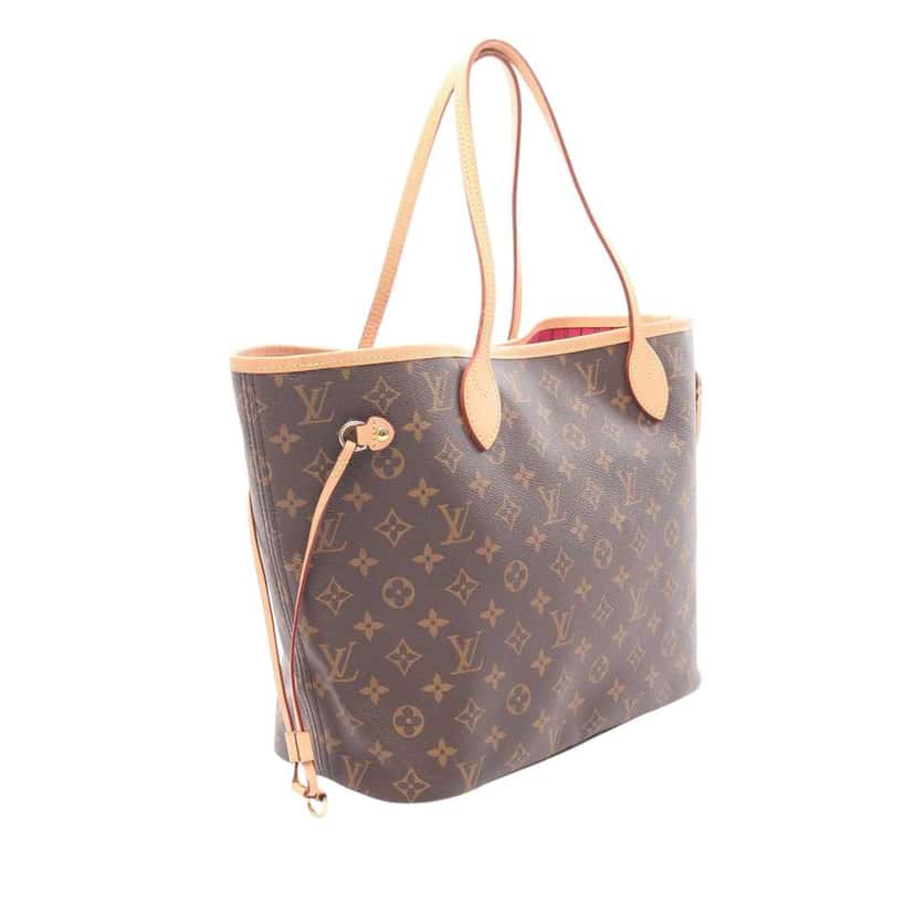 Louis Vuitton Monogram Neverfull MM Brown Good condition - Back View