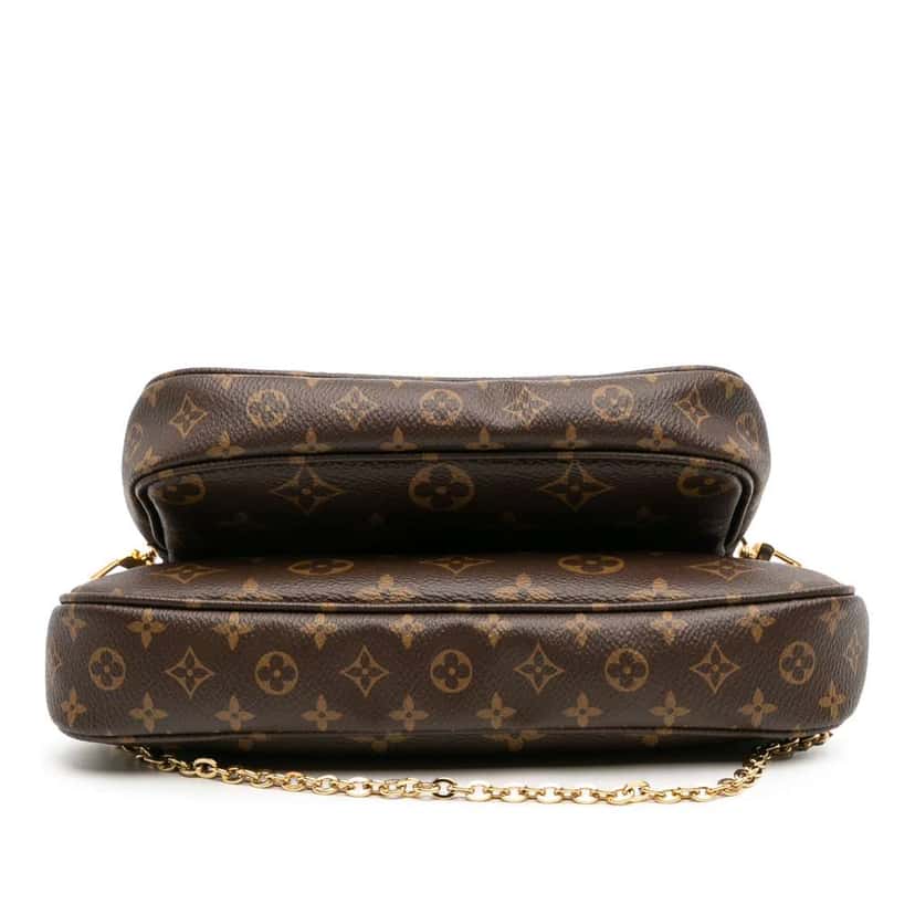 Louis Vuitton Monogram Multi Pochette Accessoires Brown Canvas Good condition - Inside View