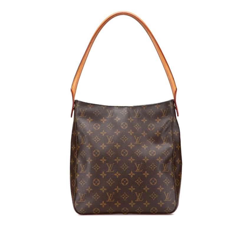 Louis Vuitton Monogram Looping GM Brown Good condition - Front View