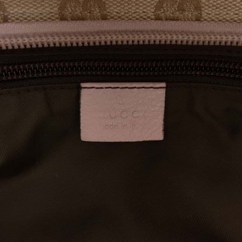 Gucci GG Canvas Web Tote Brown Canvas Good condition - Box View