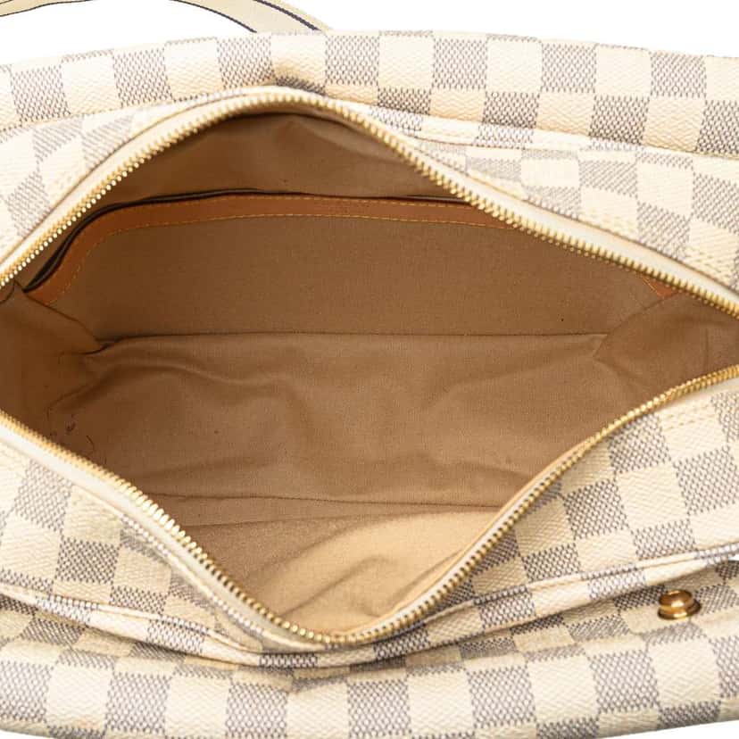 Louis Vuitton Damier Azur Naviglio White Canvas Good condition - Model View