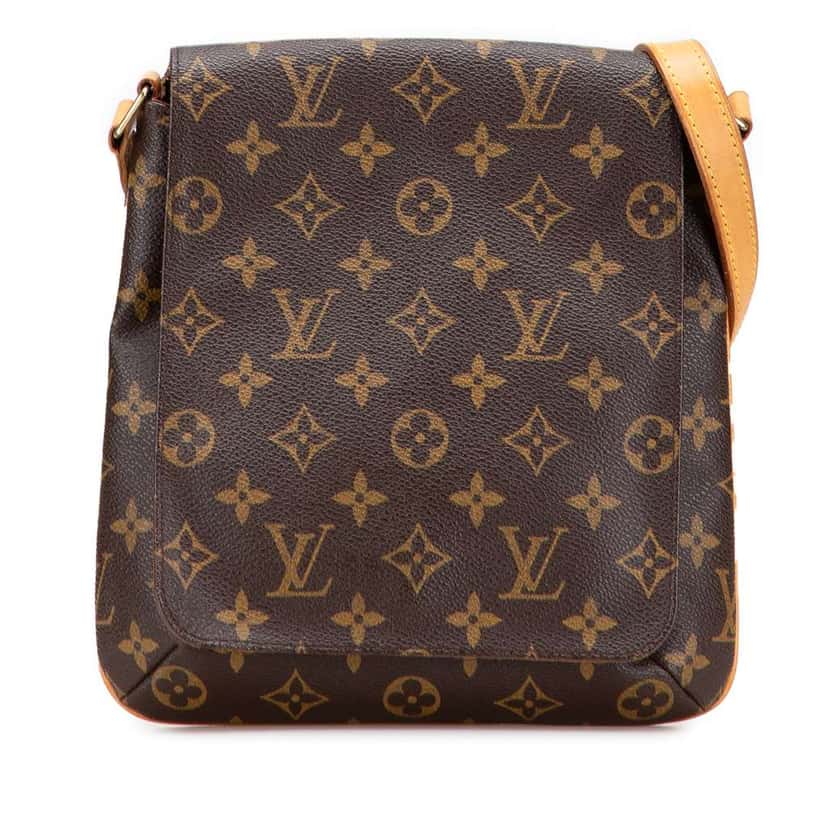 Louis Vuitton Monogram Musette Salsa Short Strap Brown Good condition - Front View