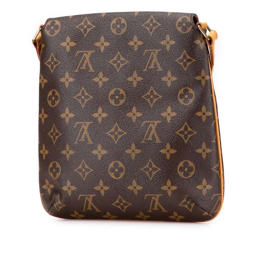 Louis Vuitton Monogram Musette Salsa Short Strap Brown Good condition - Back View