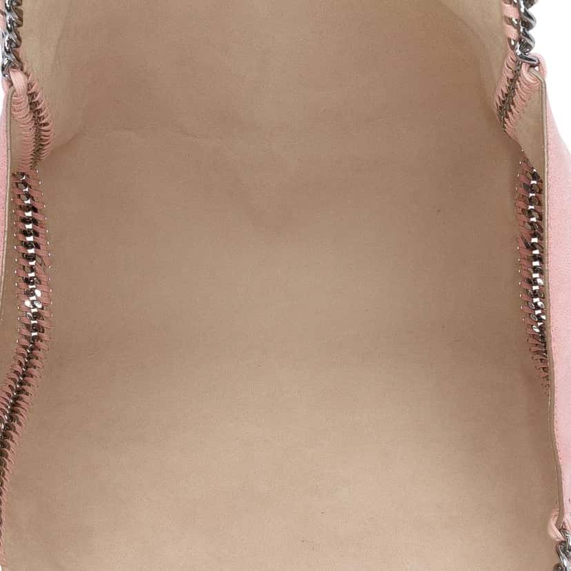 Stella Mccartney Shaggy Deer Falabella Reversible Tote Pink Polyester Good condition - Box View