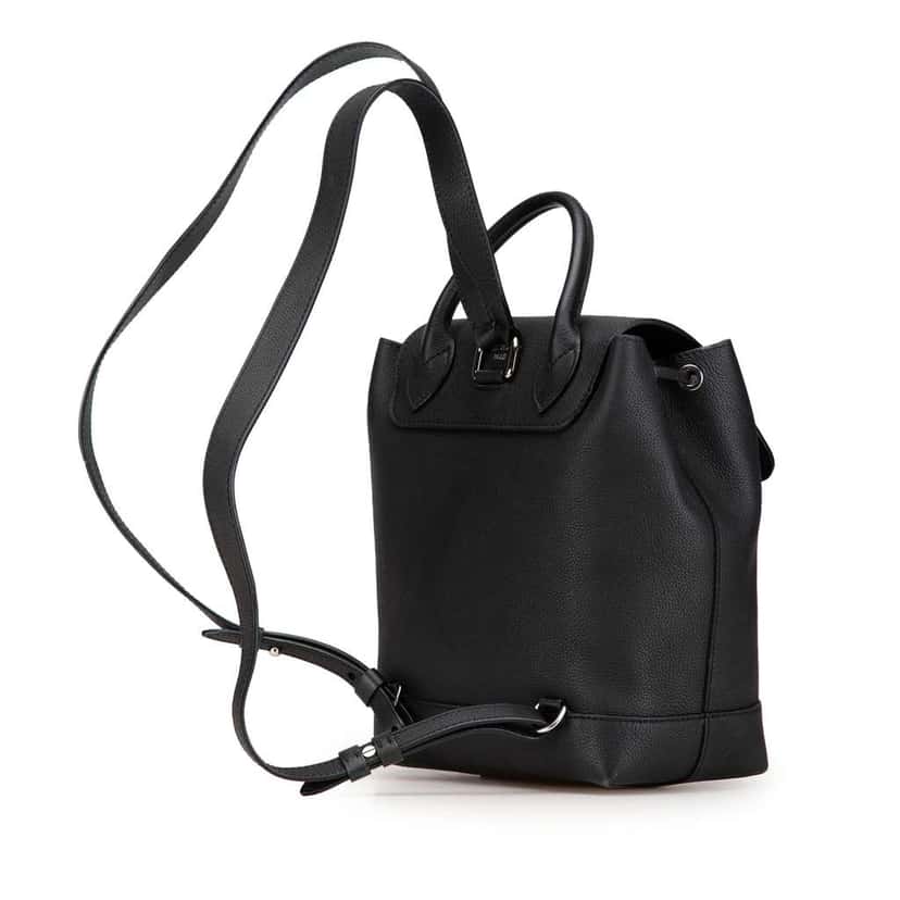 Louis Vuitton Taurillon Lockme Backpack Black Leather Very good condition - Back View