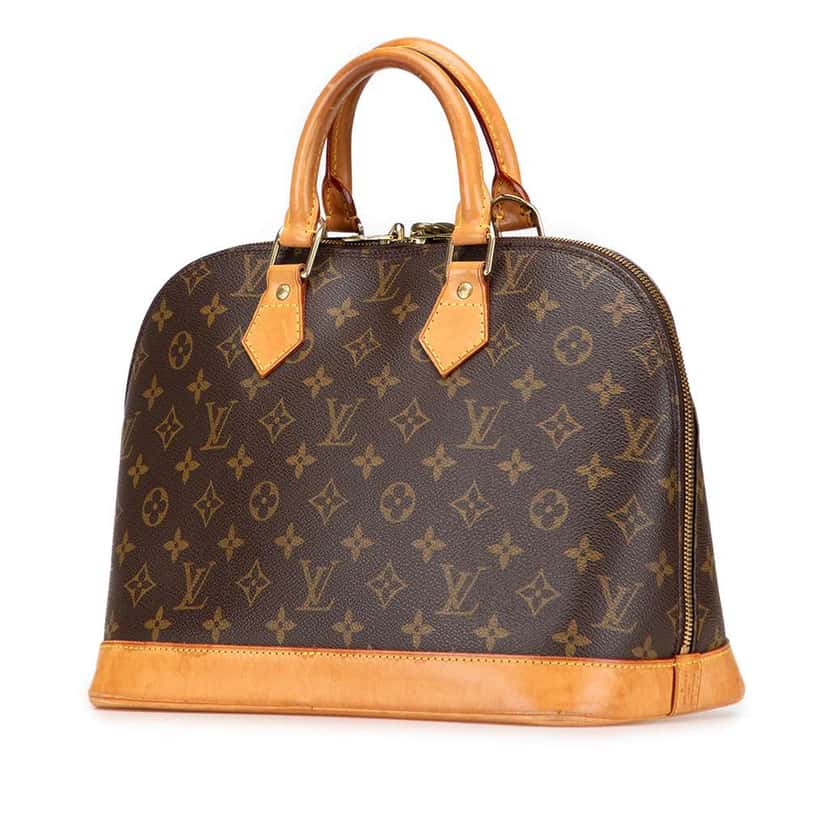 Louis Vuitton Monogram Alma PM Brown Good condition - Back View