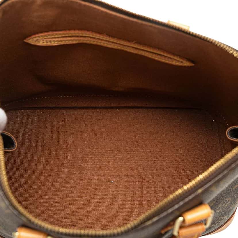 Louis Vuitton Monogram Alma PM Brown Good condition - Model View