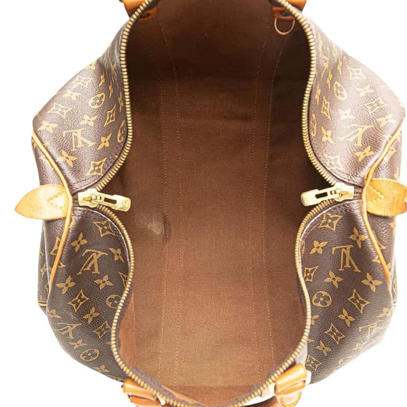 Louis Vuitton Monogram Keepall 45 Brown Good condition - Model View