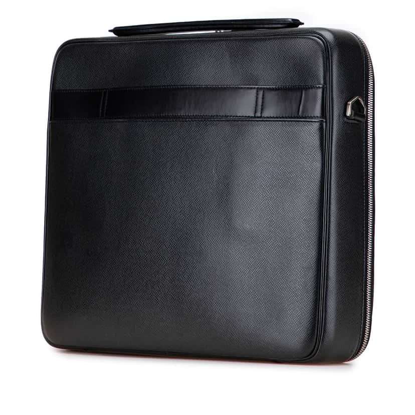 Louis Vuitton Taiga Porte Ordinateur Odessa Black Leather Good condition - Inside View