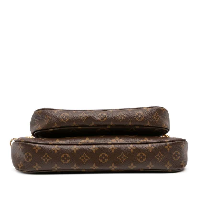 Louis Vuitton Monogram Multi Pochette Accessoires Brown Canvas Good condition - Inside View