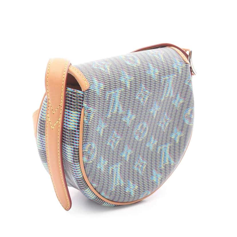 Louis Vuitton Monogram LV Pop Tambourin Blue Good condition - Back View