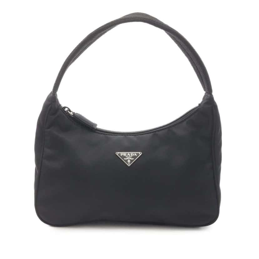 Prada Tessuto Shoulder Bag Black Good condition - Front View