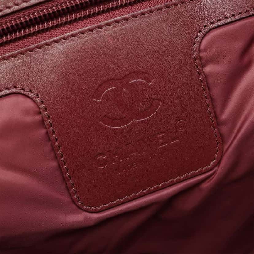 Chanel Quilted Nylon Coco Cocoon Backpack Black Good condition - Model View