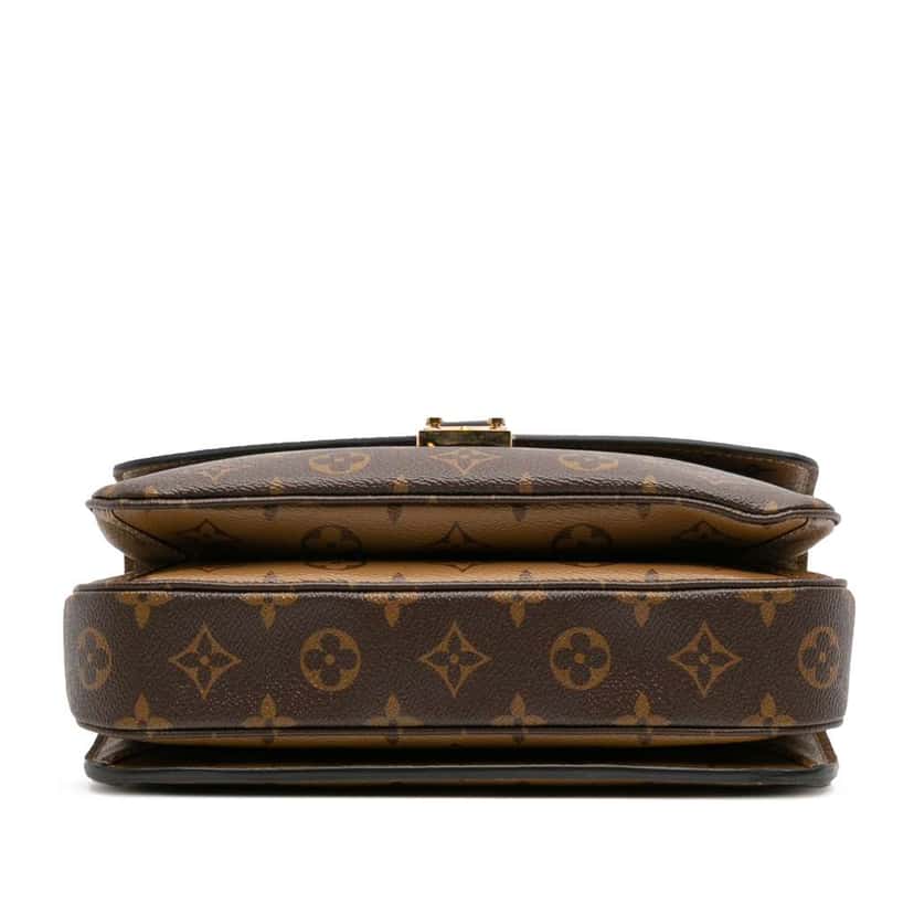 Louis Vuitton Monogram Reverse Pochette Metis Brown Good condition - Inside View