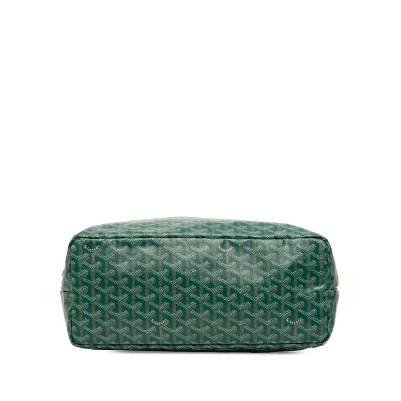 Goyard Goyardine Saint Louis PM Green Canvas Good condition - Inside View