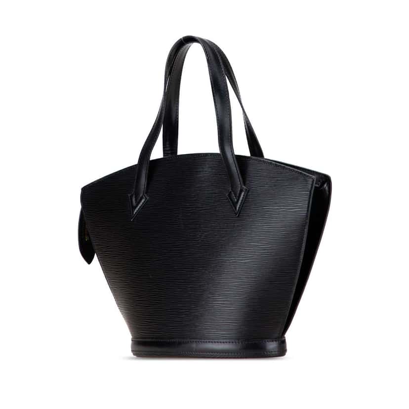 Louis Vuitton Epi Saint Jacques PM Short Strap Black Leather Good condition - Back View