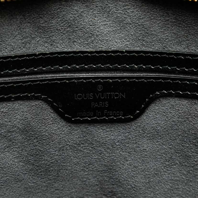 Louis Vuitton Epi Saint Jacques PM Short Strap Black Leather Good condition - Box View