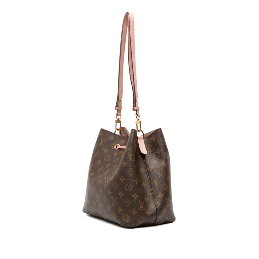 Louis Vuitton Monogram Neonoe MM Brown Good condition - Back View