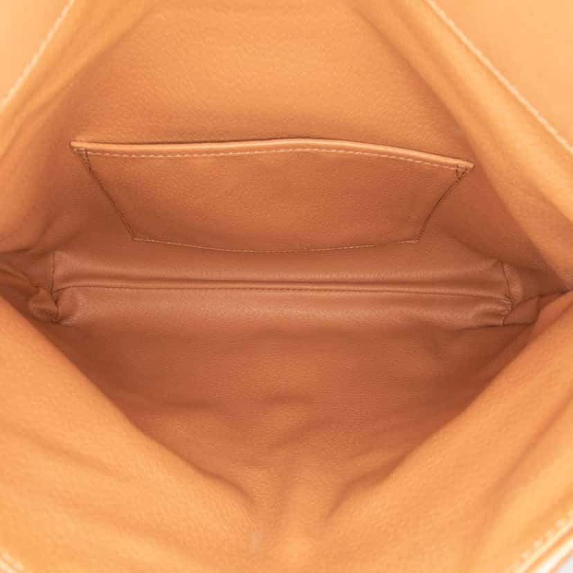 Celine Macadam Coated Canvas Clutch Brown Canvas Good condition - Model View