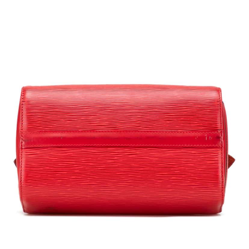 Louis Vuitton Epi Speedy 25 Red Leather Good condition - Inside View