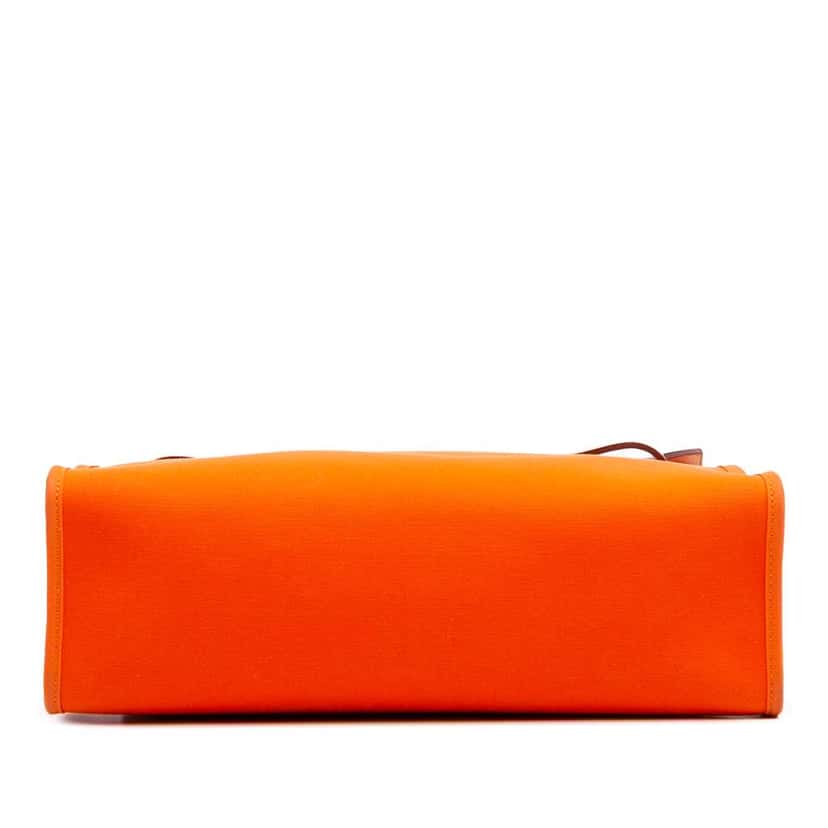 Hermès Toile Herbag Zip 31 Orange Canvas Good condition - Inside View