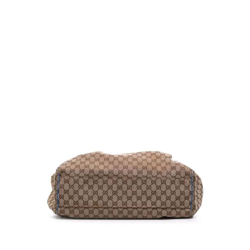 Gucci Large GG Canvas Sukey Tote Brown Canvas Good condition - Inside View