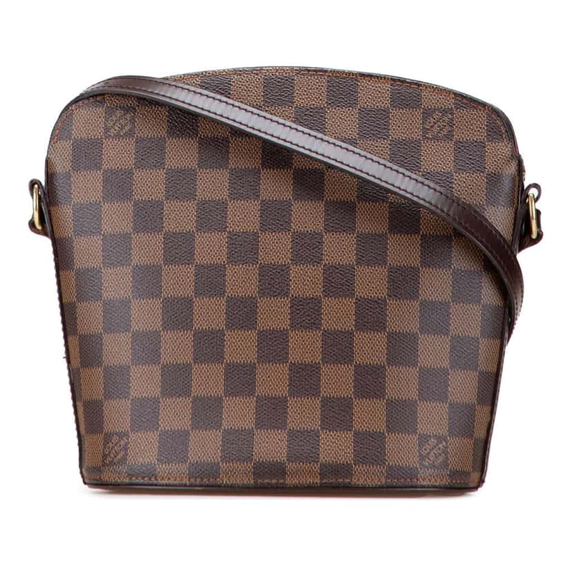 Louis Vuitton Damier Ebene Drouot Brown Very good condition - Front View