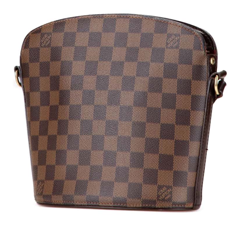 Louis Vuitton Damier Ebene Drouot Brown Very good condition - Back View