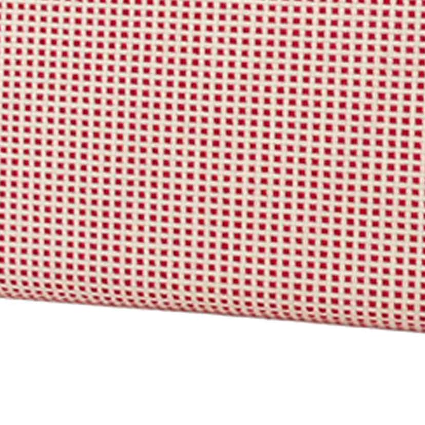 Hermès Toile Quadrille and Swift Kelly II Sellier 28 Red Canvas Good condition - Box View