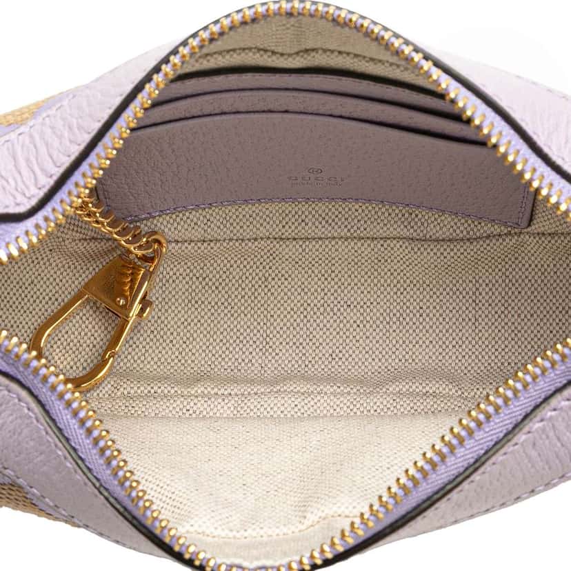 Gucci Mini Jumbo GG Canvas Ophidia Shoulder Bag Brown Canvas Good condition - Model View