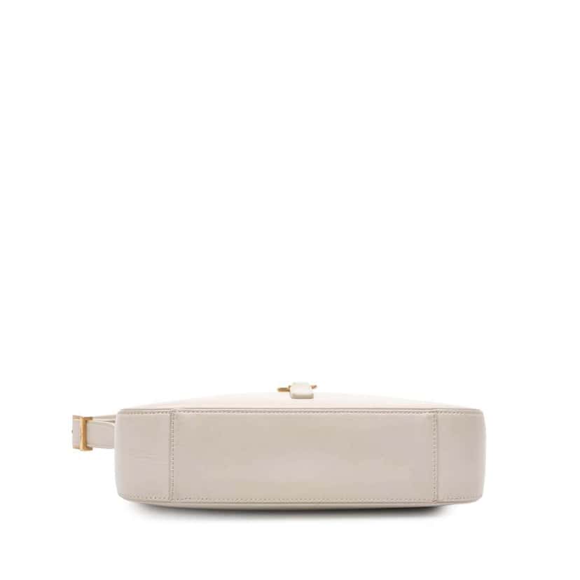 Saint Laurent Leather Le 5 a 7 Shoulder Bag White Leather Good condition - Inside View