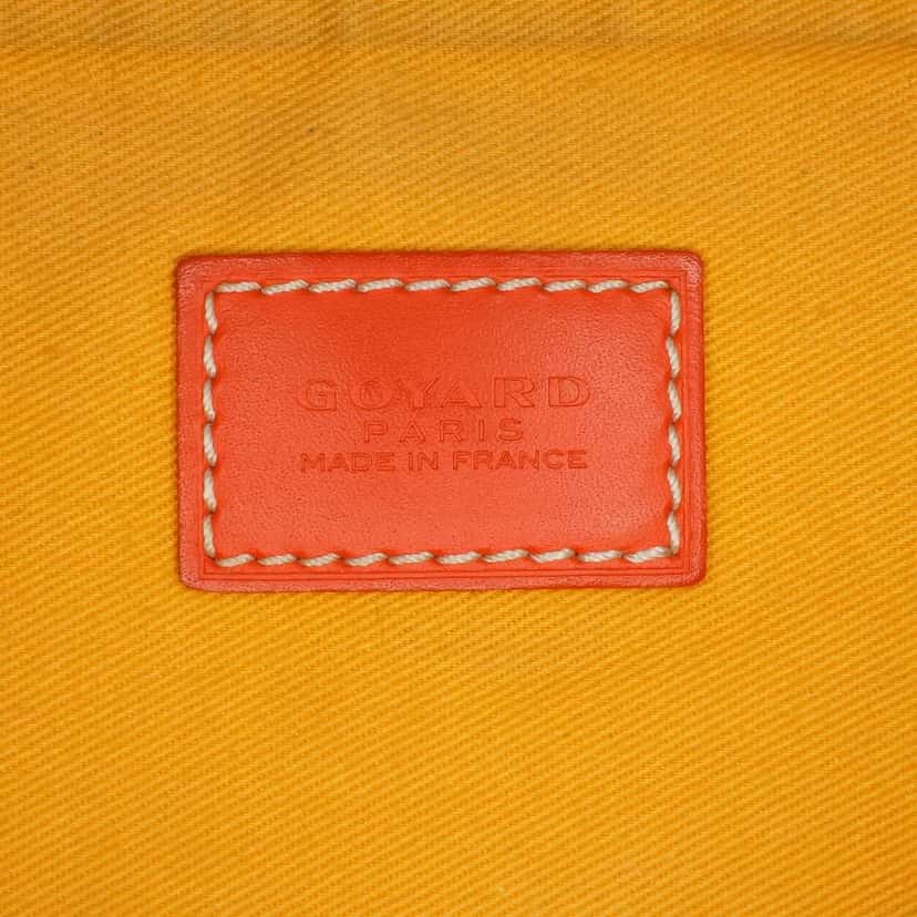 Goyard Goyardine Senat MM Orange Canvas Good condition - Box View