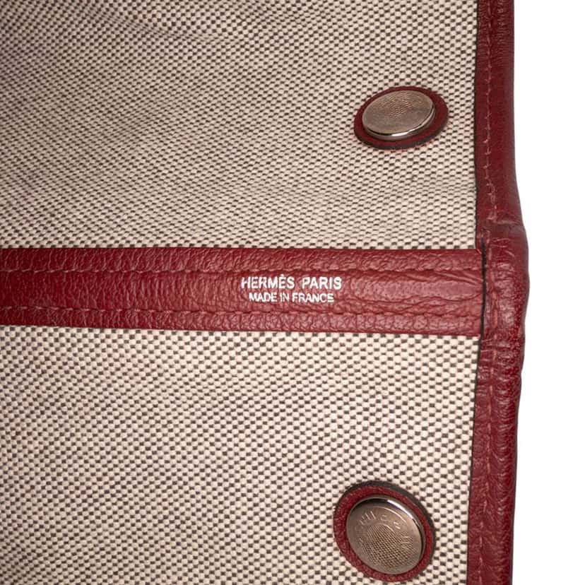 Hermès Toile and Negonda Garden Party 36 Brown Canvas Good condition - Box View