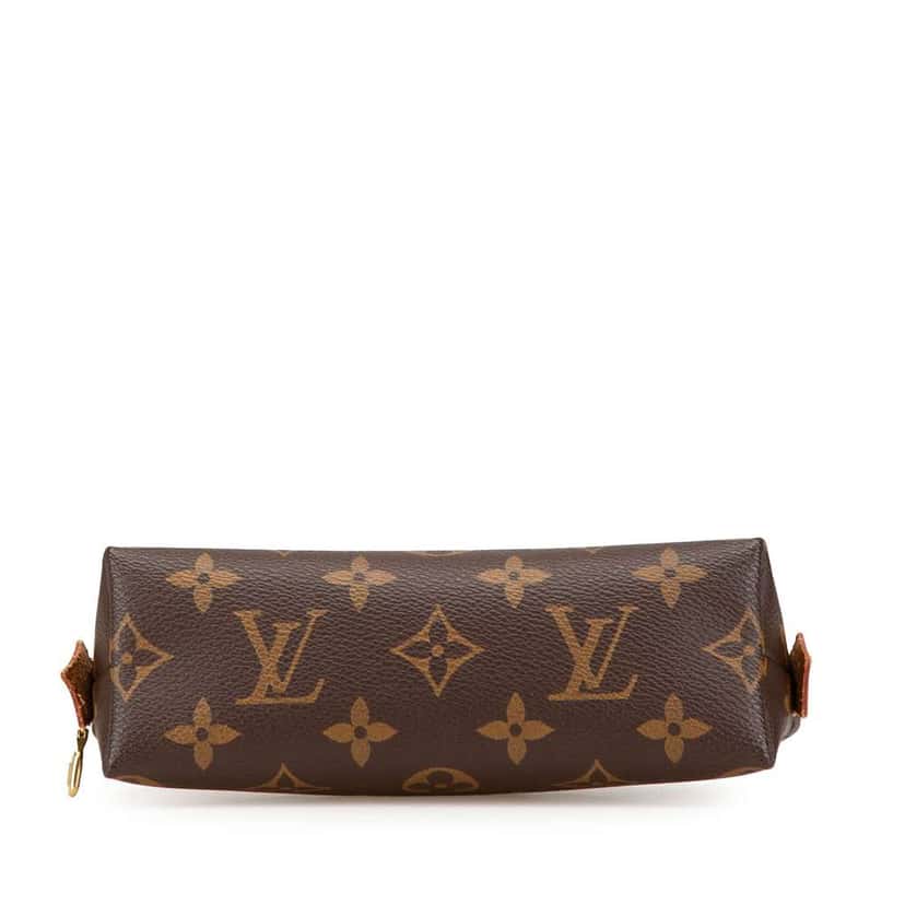 Louis Vuitton Monogram Cosmetic Pouch Brown Canvas Good condition - Inside View