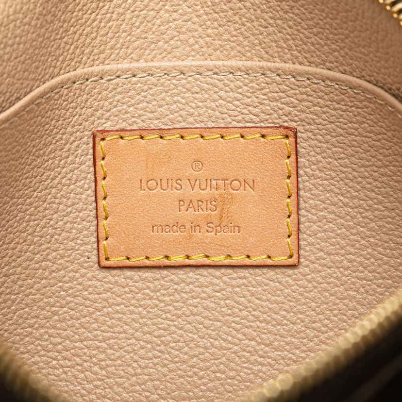 Louis Vuitton Monogram Cosmetic Pouch Brown Canvas Good condition - Box View
