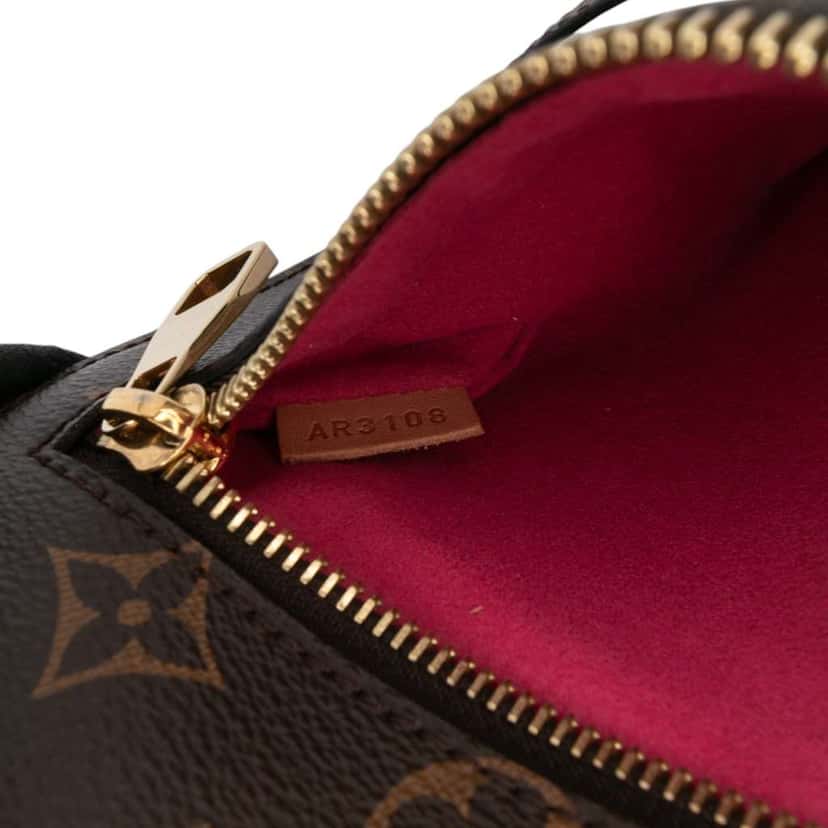 Louis Vuitton Monogram Patches Pochette Metis Brown Good condition - Box View
