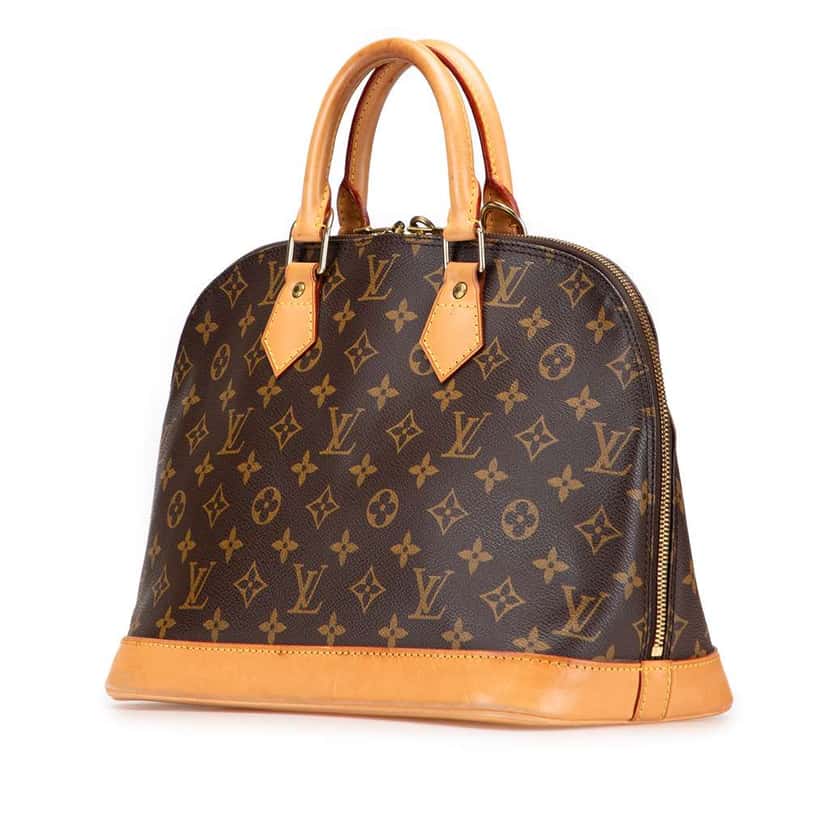 Louis Vuitton Monogram Alma PM Brown Good condition - Back View