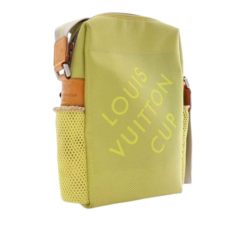 Louis Vuitton Damier Geant LV Cup Weatherly Green Canvas Good condition - Back View
