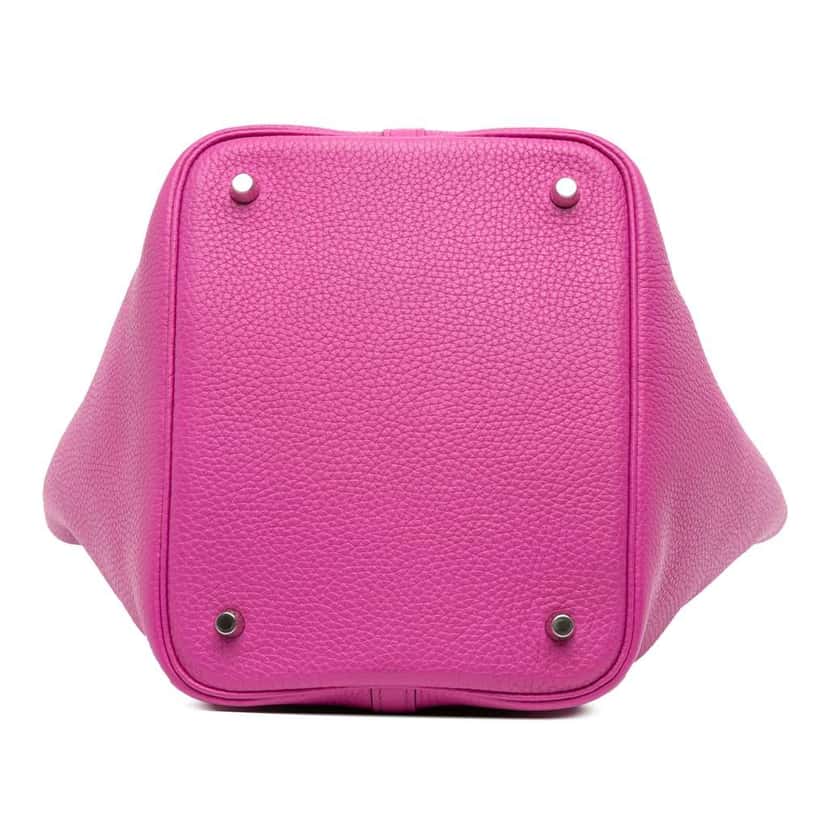 Hermès Clemence Picotin Lock 22 Pink Leather Good condition - Inside View