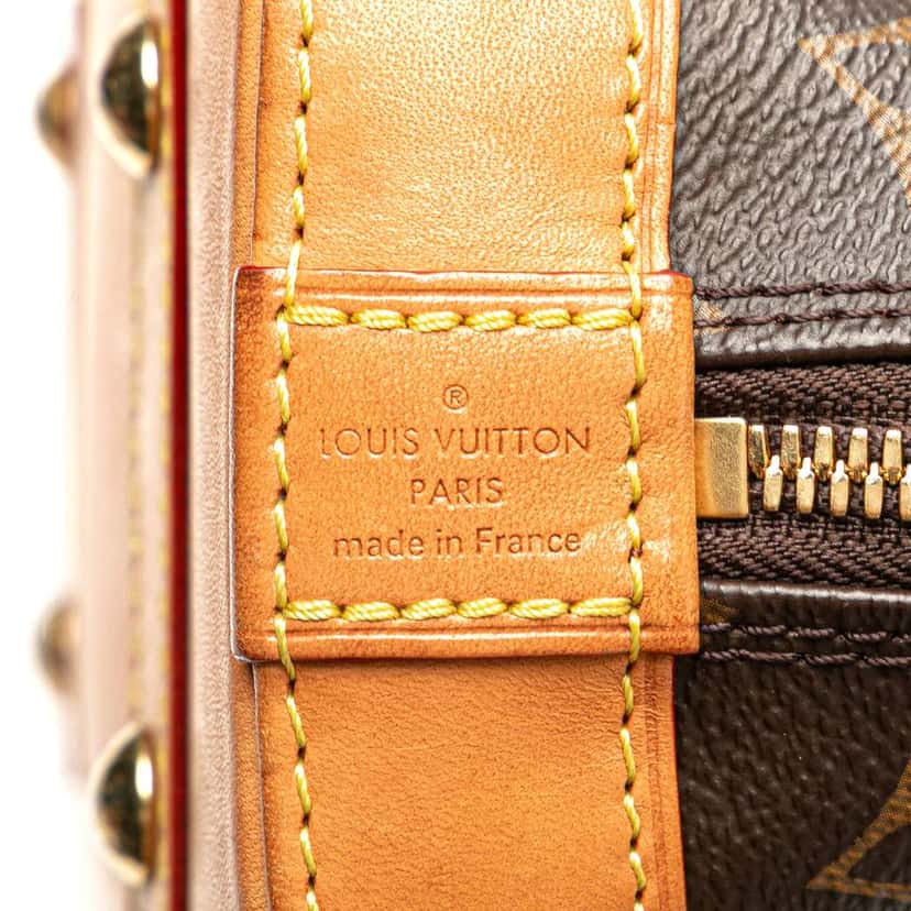 Louis Vuitton Monogram Alma BB Brown Good condition - Box View