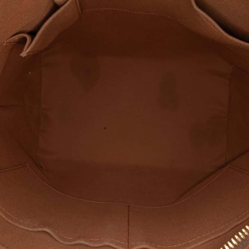 Louis Vuitton Monogram Palermo PM Brown Fair condition - Model View
