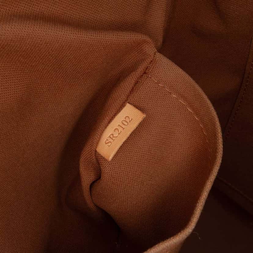 Louis Vuitton Monogram Palermo PM Brown Fair condition - Box View