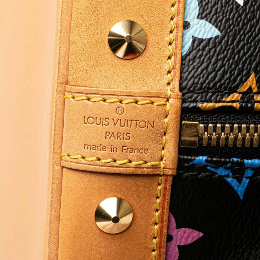 Louis Vuitton Monogram Multicolore Alma PM Black Good condition - Box View