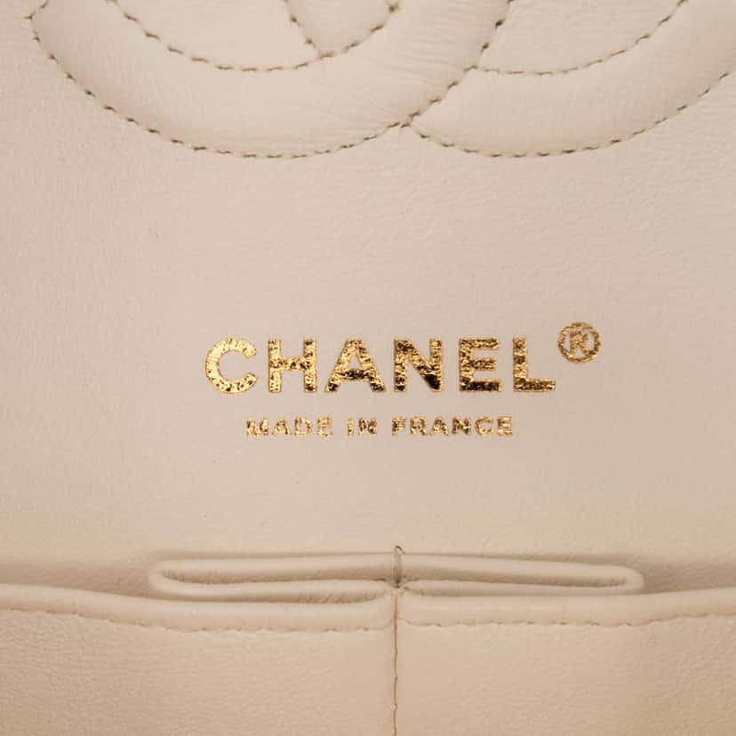 Chanel Medium Classic Multicolor Tweed Double Flap MultiColor Tweed Good condition - Box View