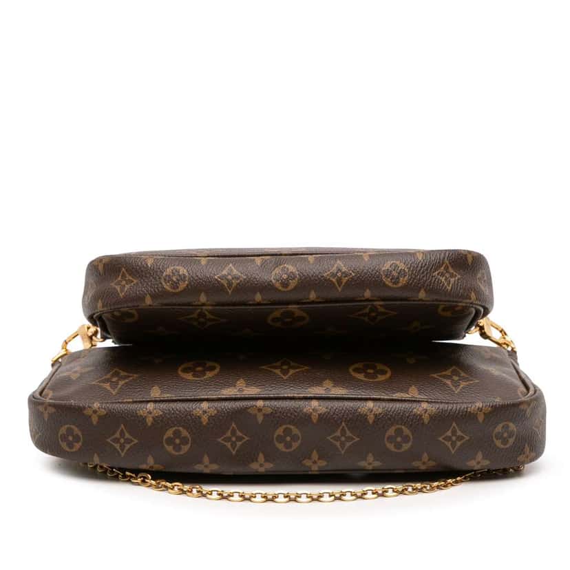 Louis Vuitton Monogram Multi Pochette Accessoires Brown Canvas Good condition - Inside View