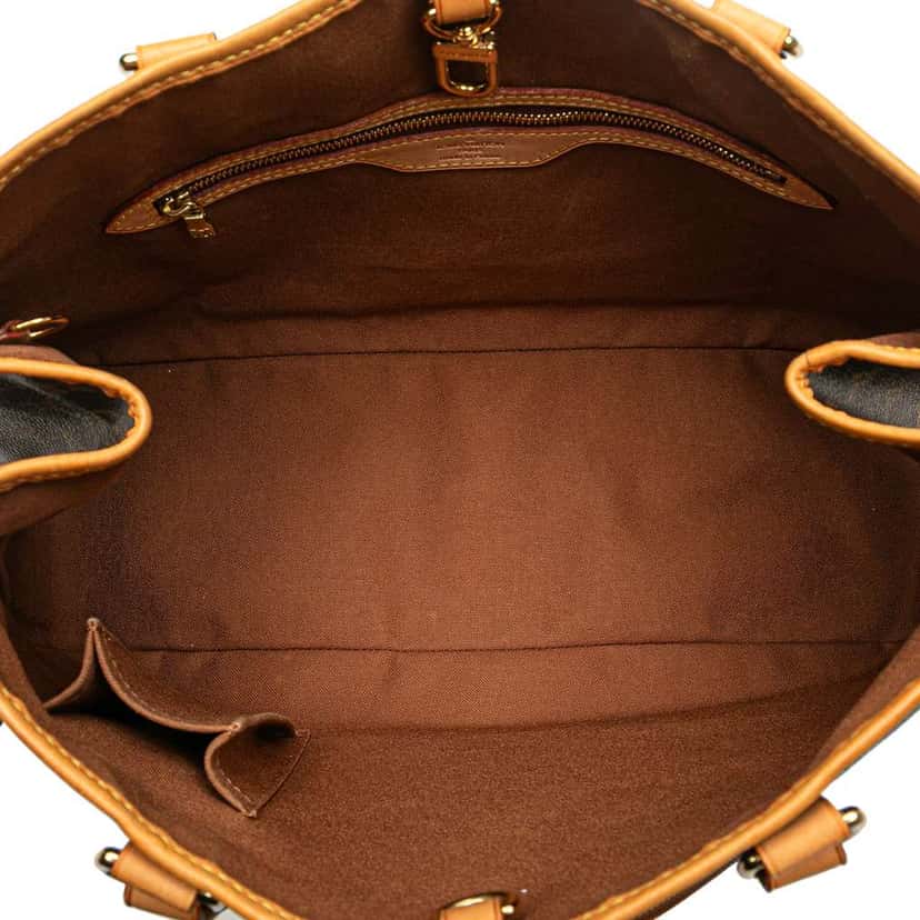 Louis Vuitton Monogram Batignolles Horizontal Brown Fair condition - Model View
