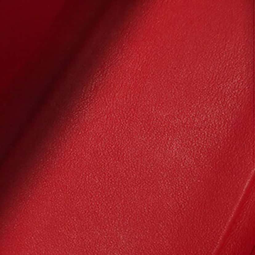 Hermès Gulliver Kelly II Retourne 32 Red Leather Good condition - Back View