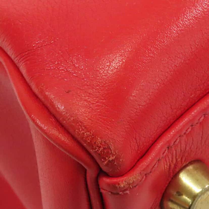 Hermès Gulliver Kelly II Retourne 32 Red Leather Good condition - Box View