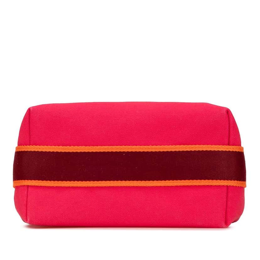 Hermès Small Canvas Bride A Brac Pink Canvas Good condition - Inside View